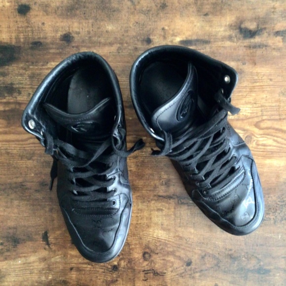 « «SOLD» »Gucci GG Imprime High Top Sneakers Mens - Picture 11 of 11